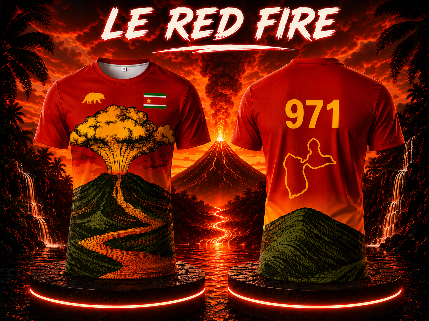 Maillot 971 – Guadeloupe 🇬🇵