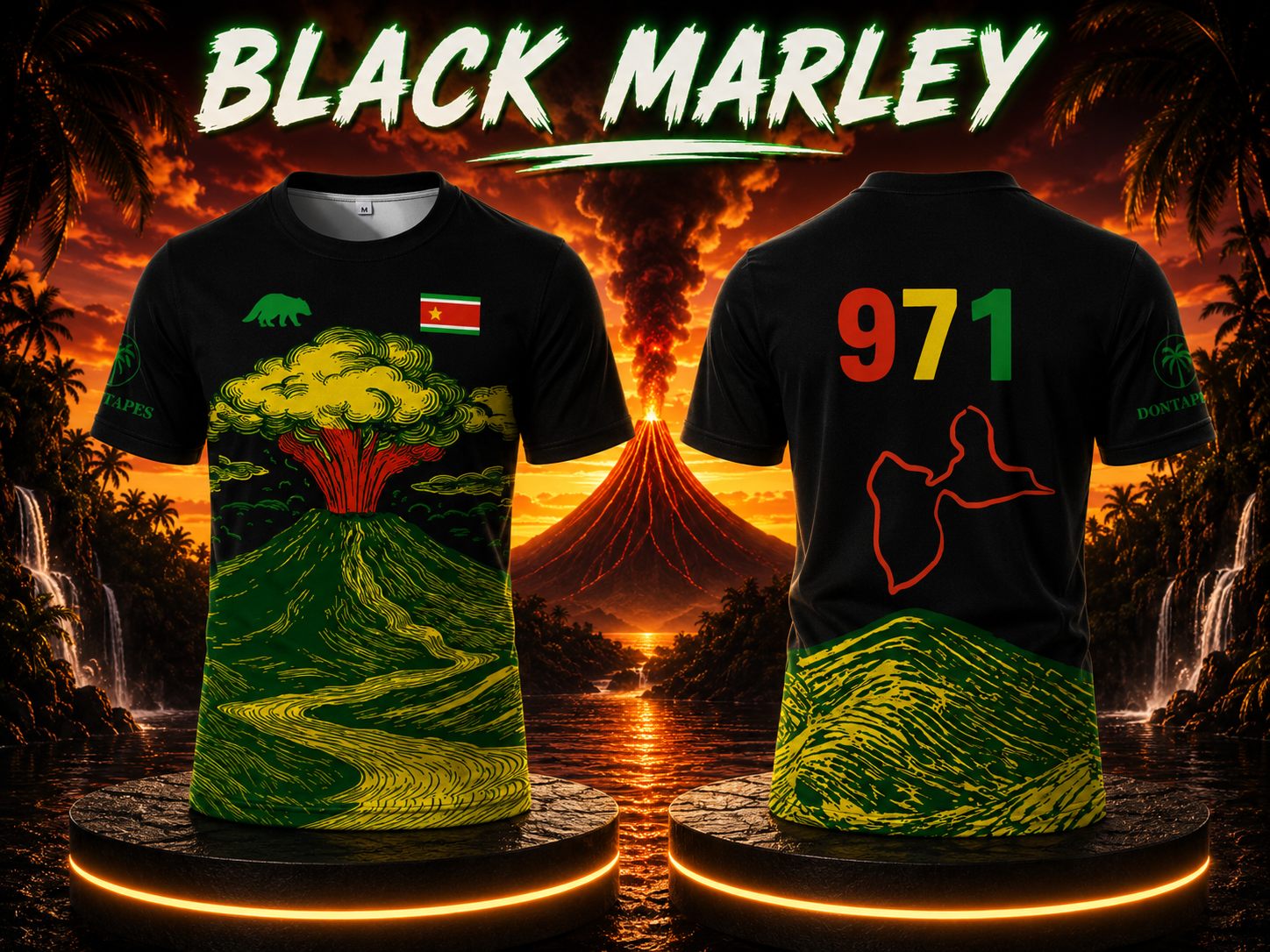 Maillot 971 – Guadeloupe 🇬🇵