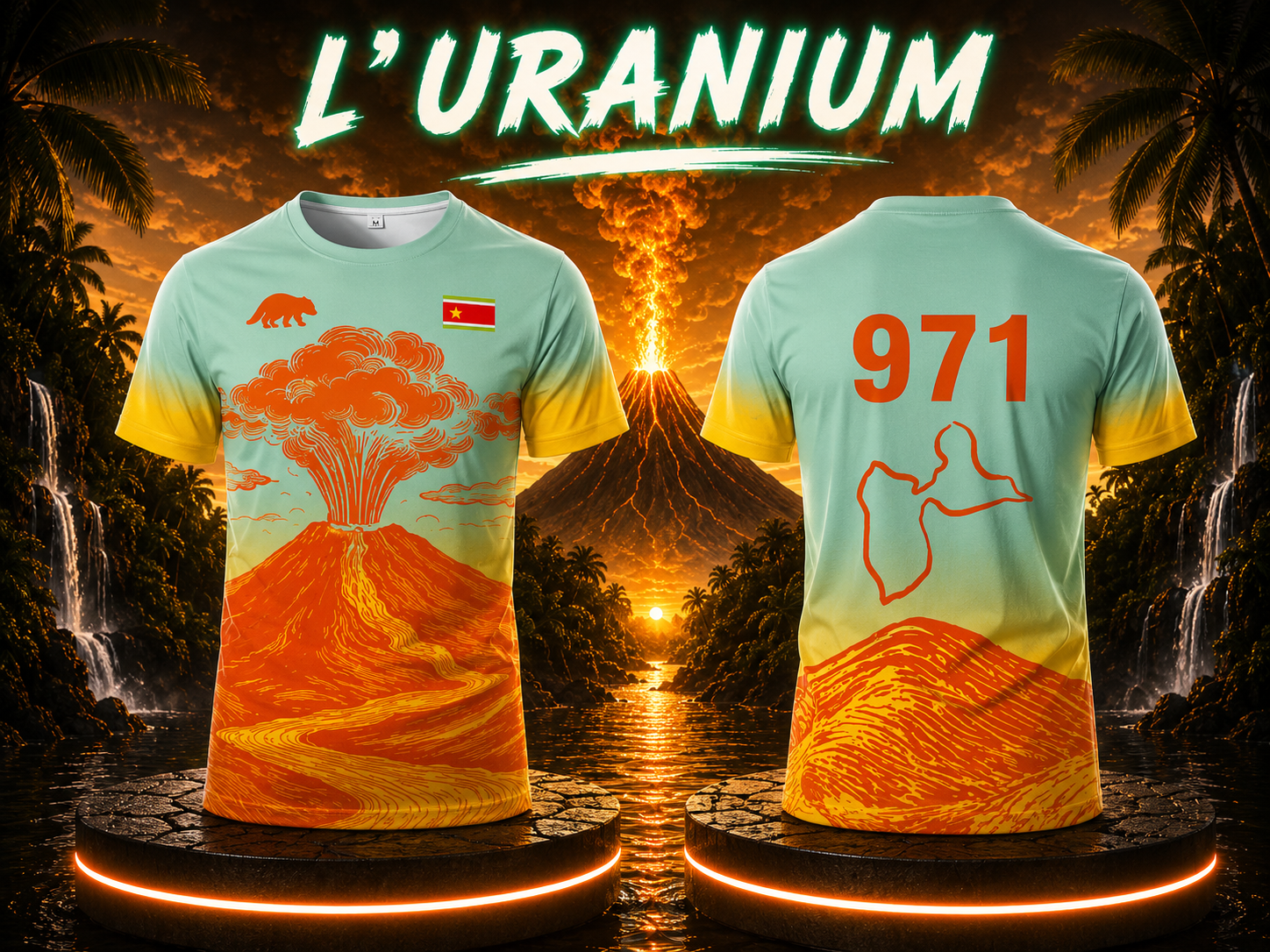Maillot 971 – Guadeloupe 🇬🇵