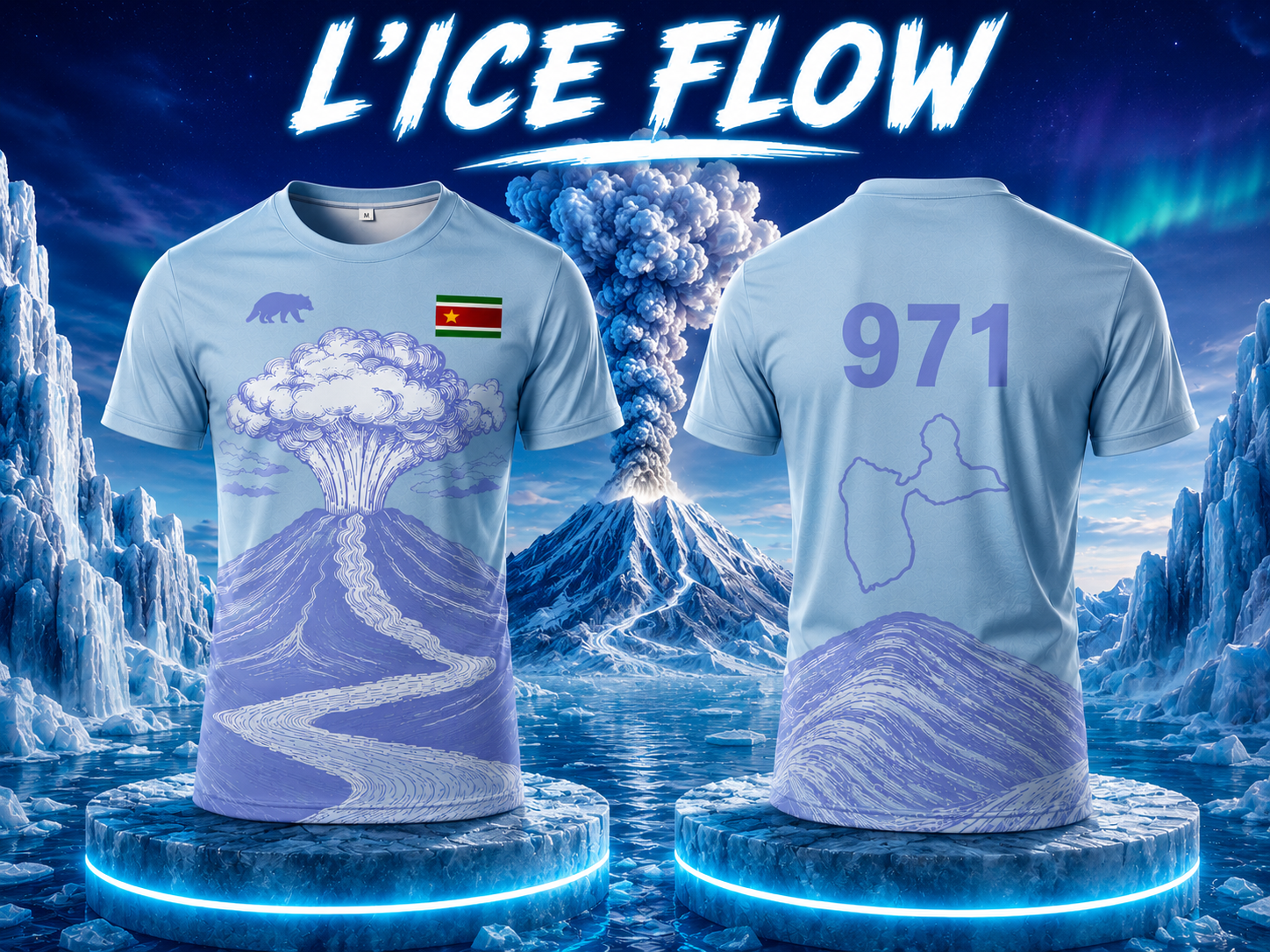 Maillot 971 – Guadeloupe 🇬🇵