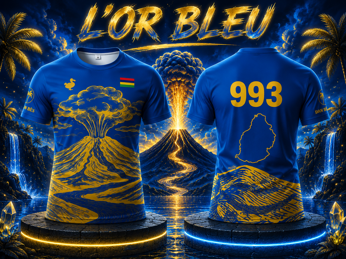 Maillot 993 – Île Maurice 🇲🇺