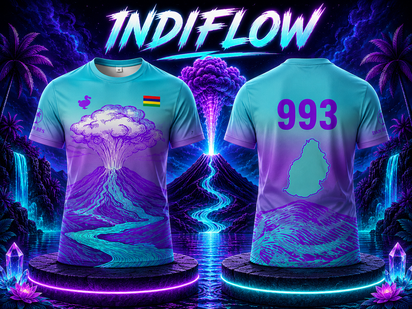 Maillot 993 – Île Maurice 🇲🇺