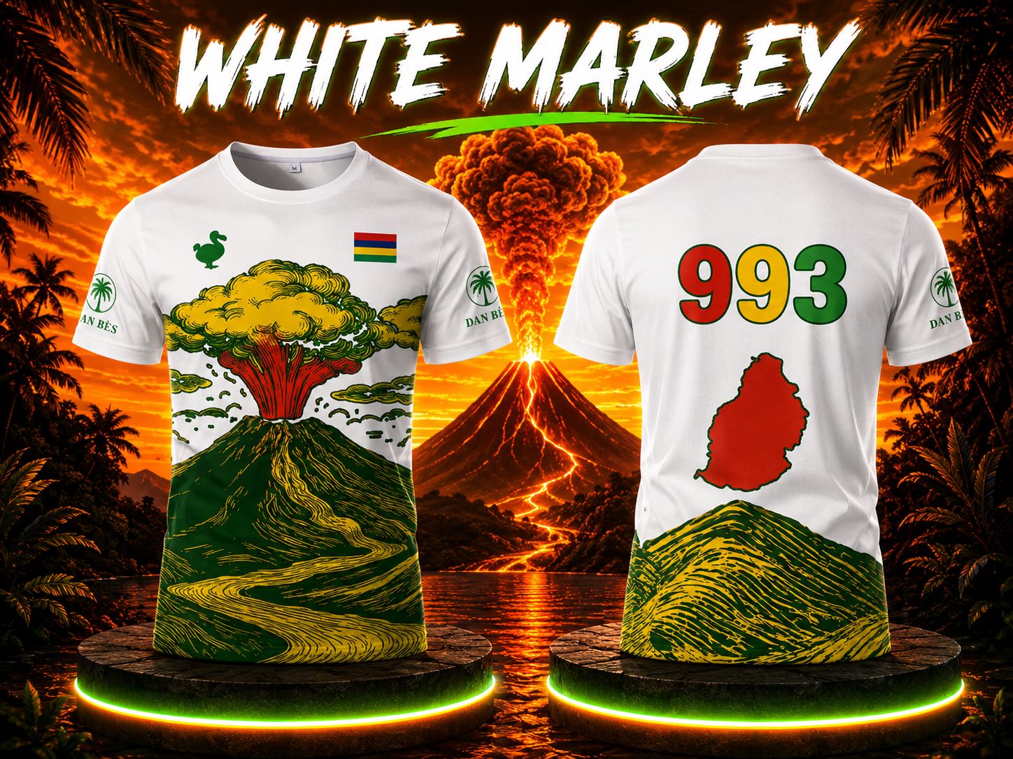 Maillot 993 – Île Maurice 🇲🇺