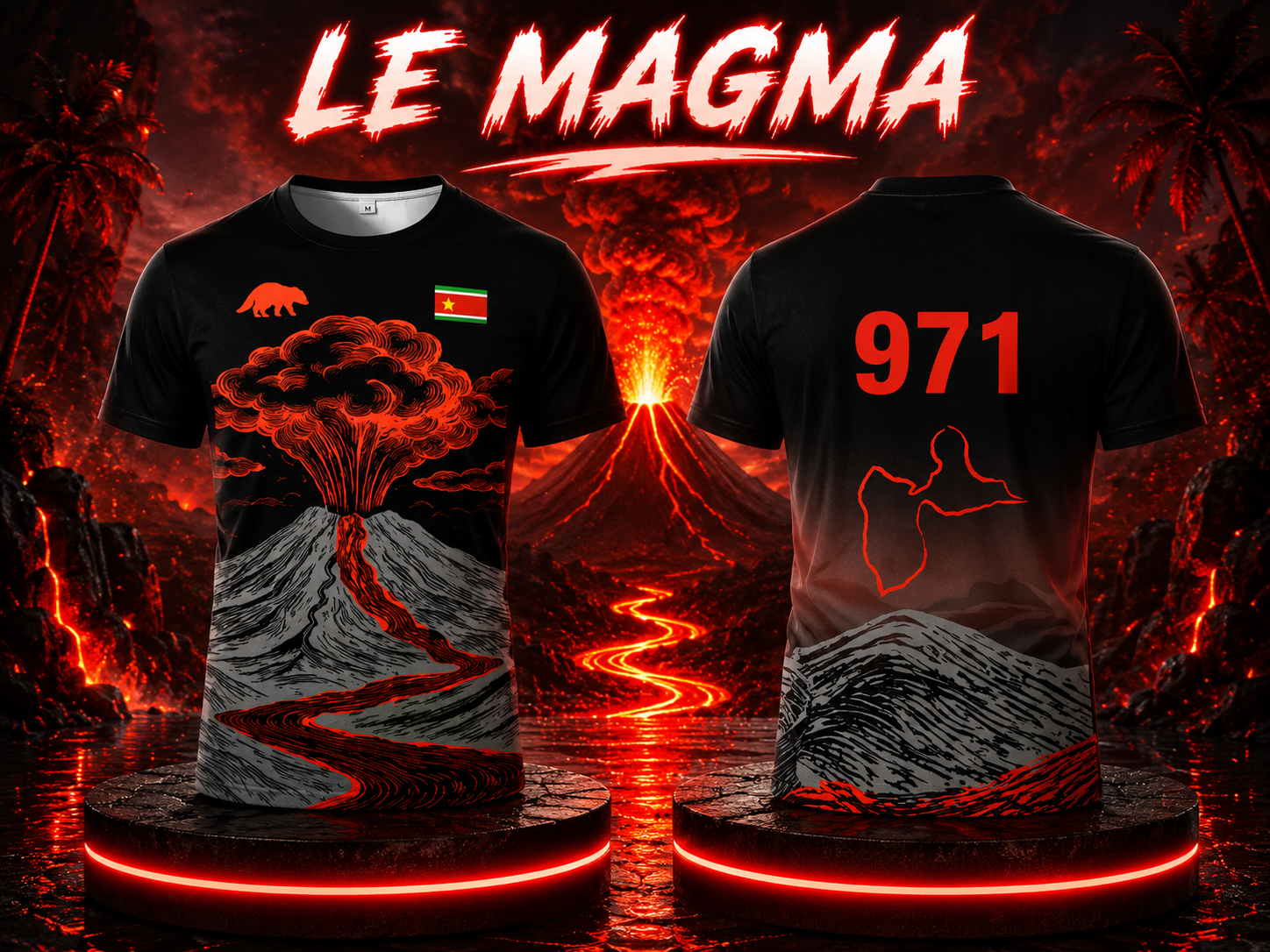 Maillot 971 – Guadeloupe 🇬🇵