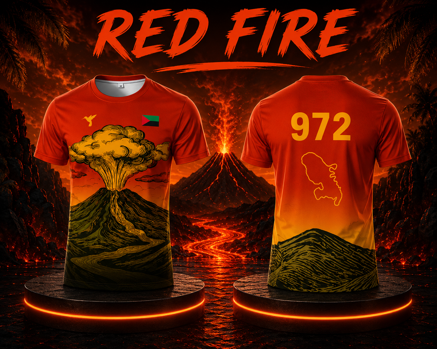 Maillot 972 – Martinique 🇲🇶