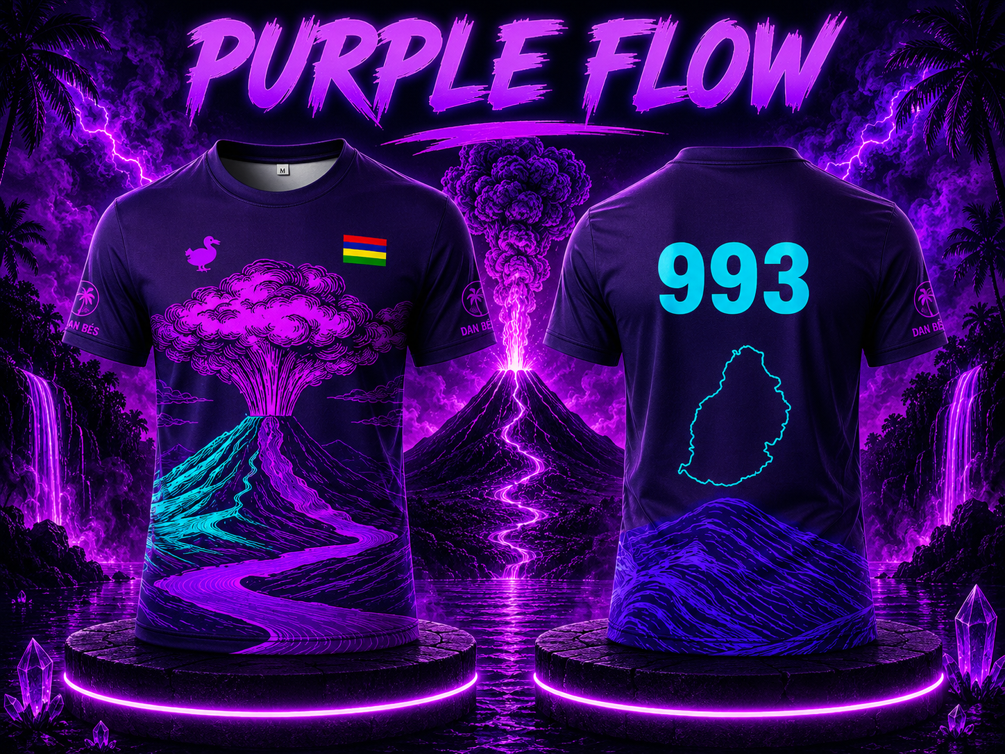 Maillot 993 – Île Maurice 🇲🇺