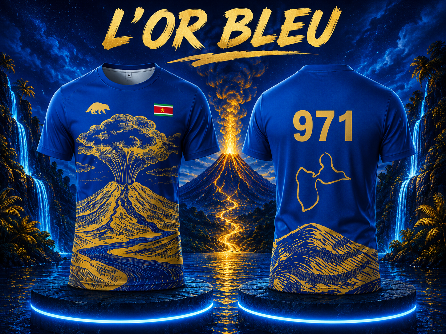 Maillot 971 – Guadeloupe 🇬🇵