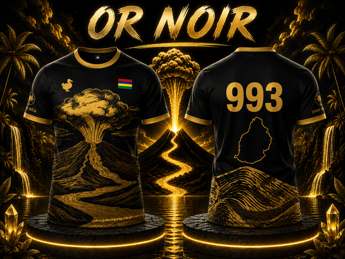 Maillot 993 – Île Maurice 🇲🇺