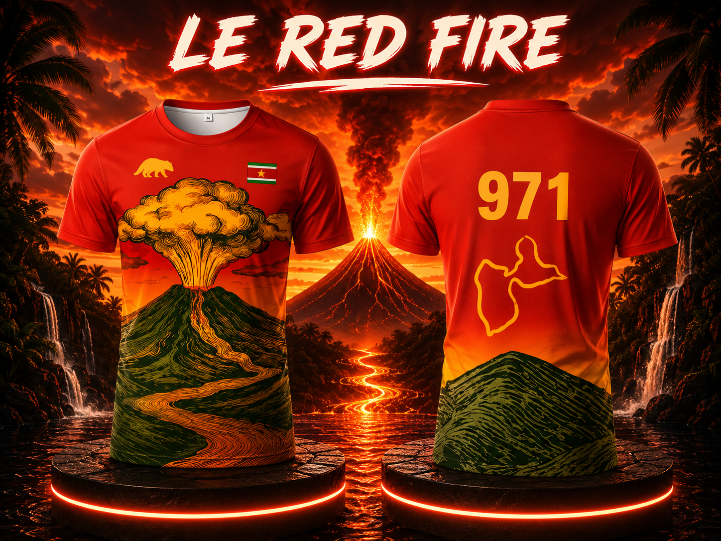 Maillot 971 – Guadeloupe 🇬🇵