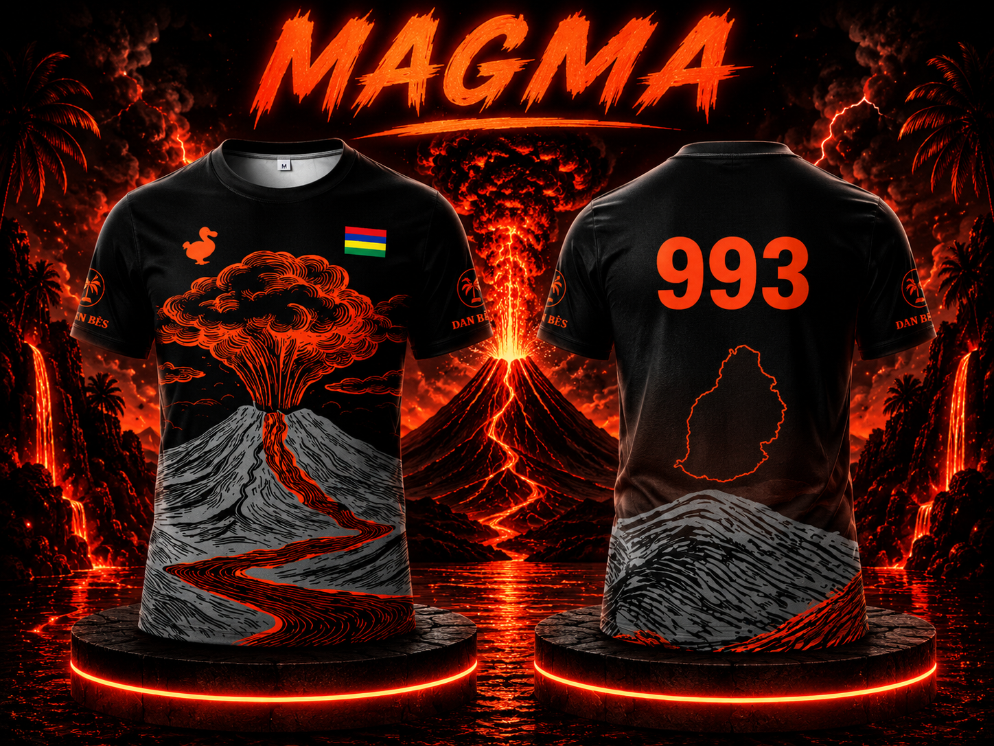 Maillot 993 – Île Maurice 🇲🇺