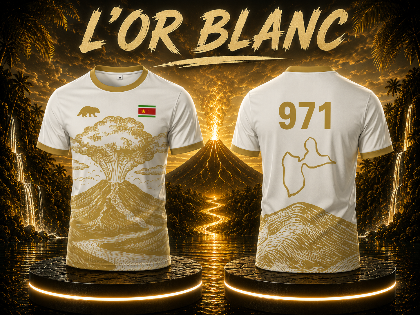 Maillot 971 – Guadeloupe 🇬🇵