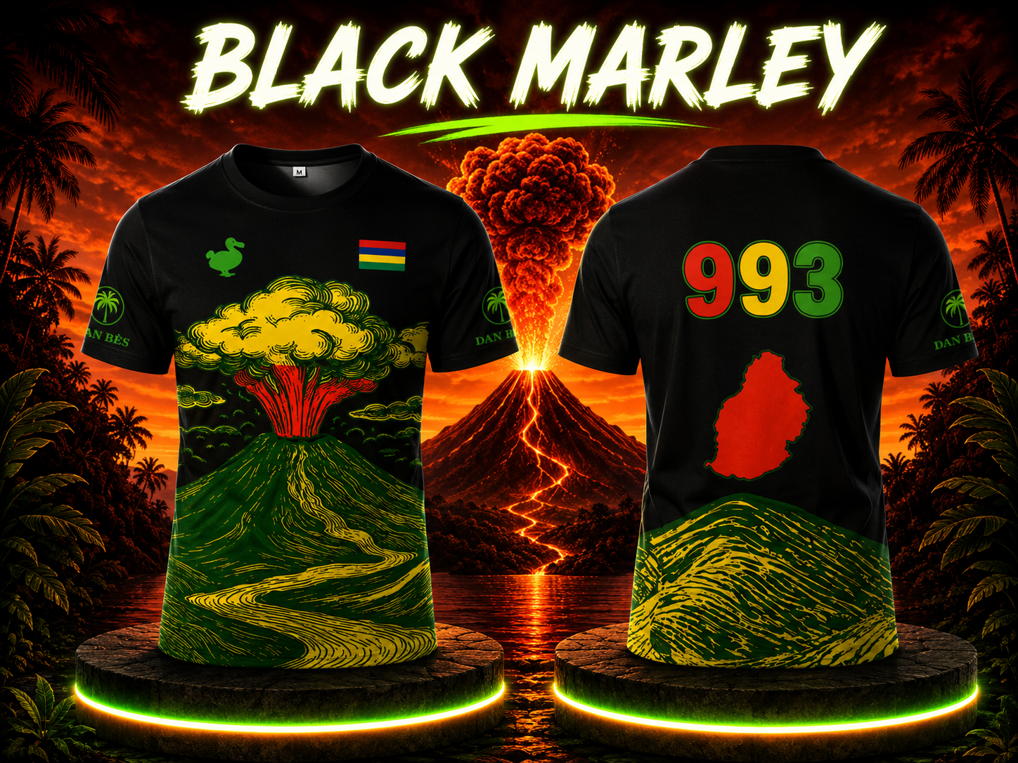 Maillot 993 – Île Maurice 🇲🇺