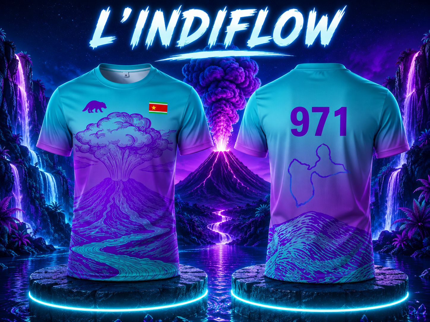 Maillot 971 – Guadeloupe 🇬🇵