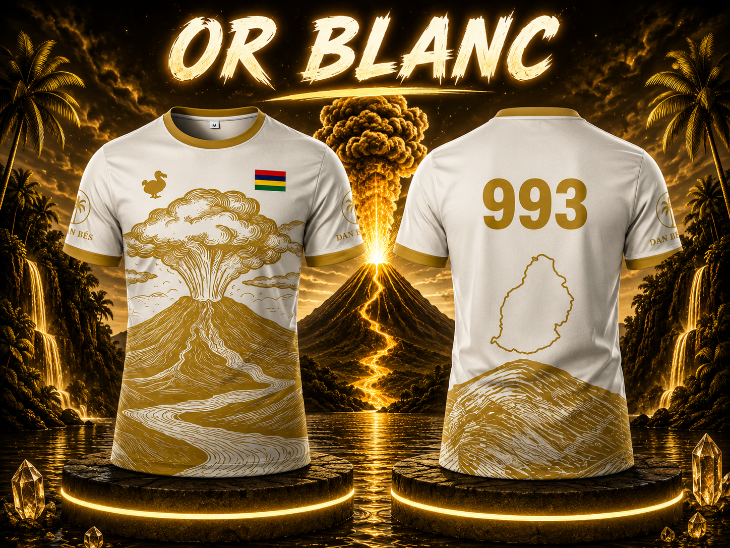 Maillot 993 – Île Maurice 🇲🇺
