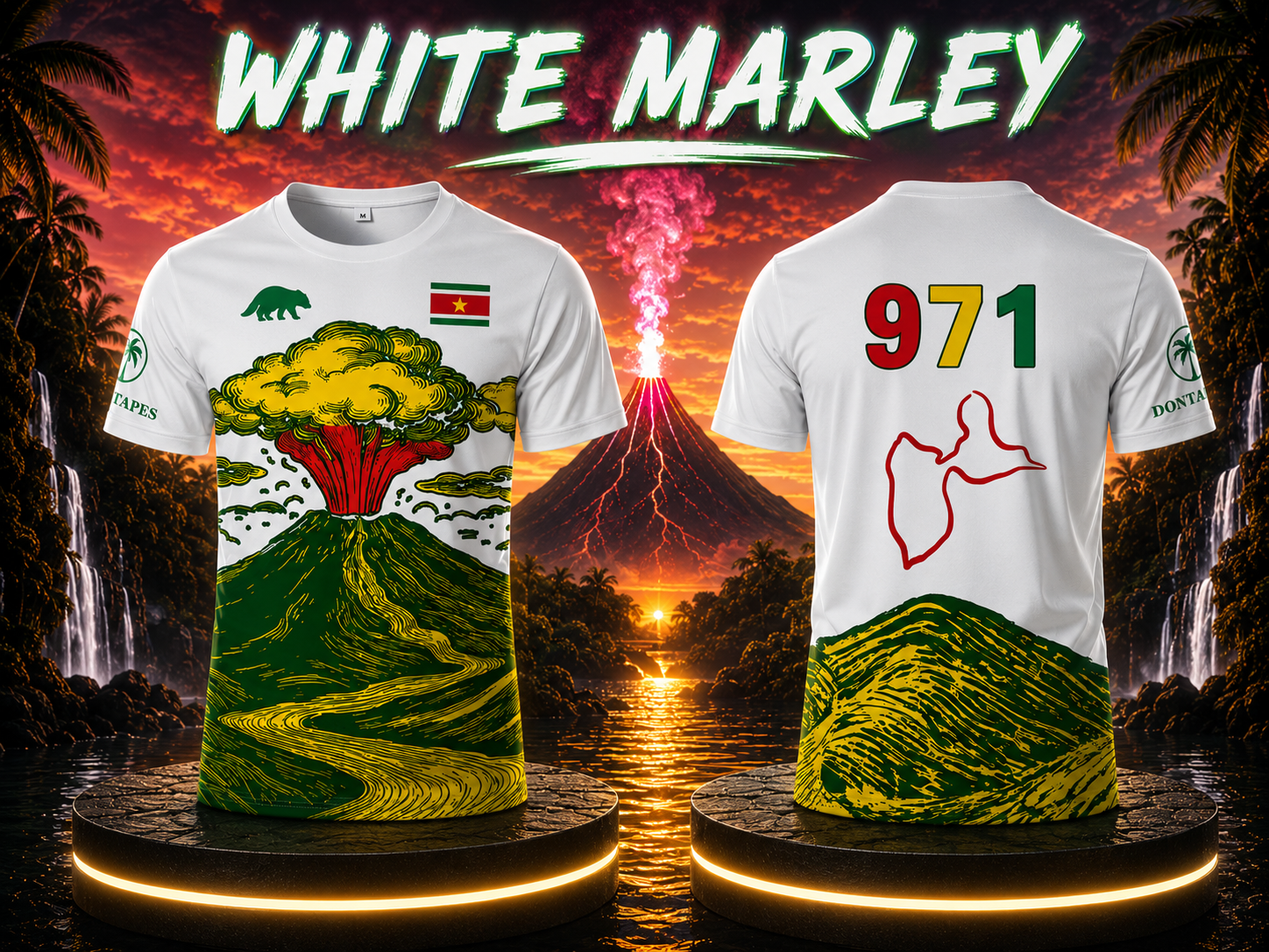 Maillot 971 – Guadeloupe 🇬🇵