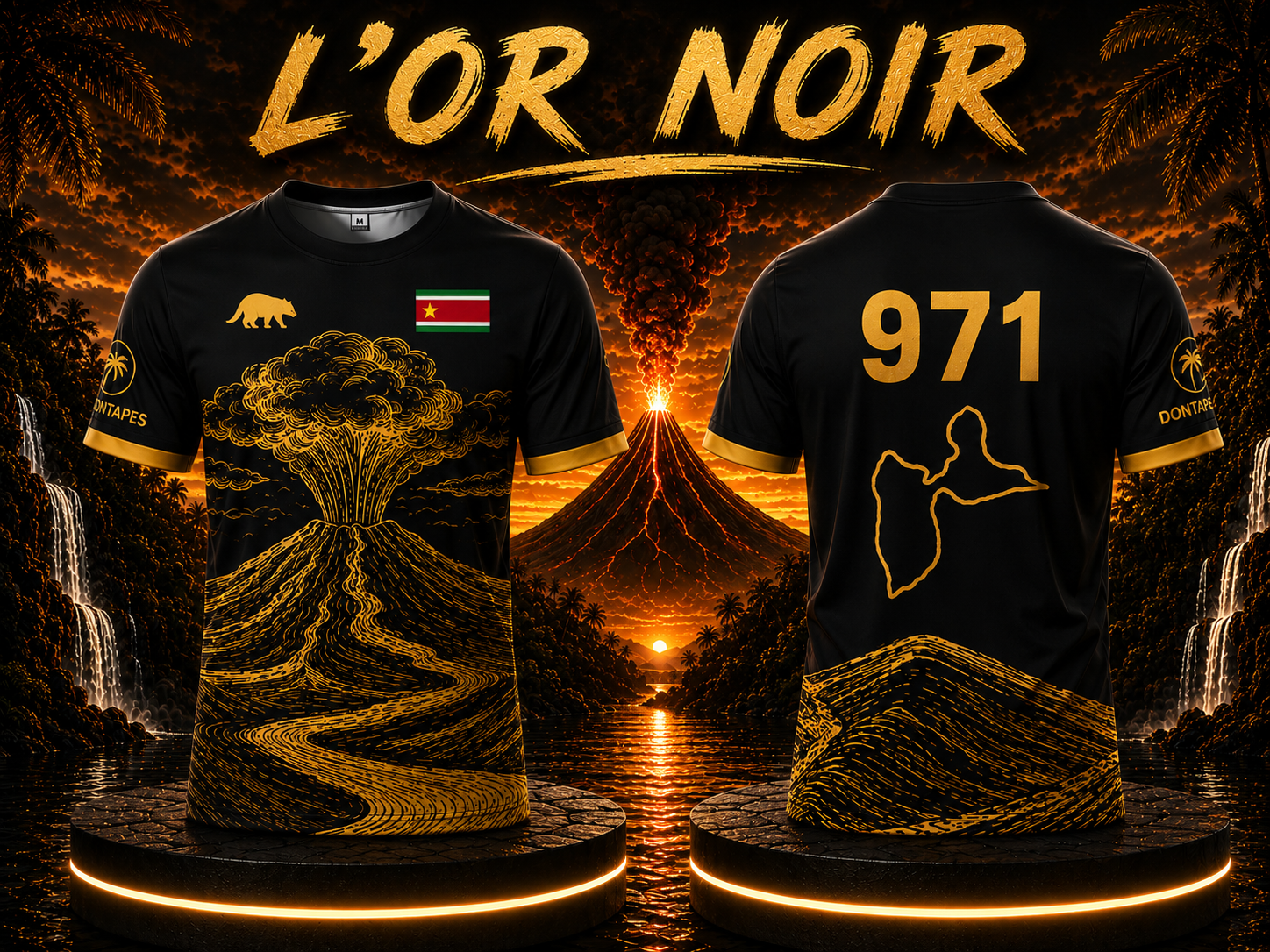 Maillot 971 – Guadeloupe 🇬🇵