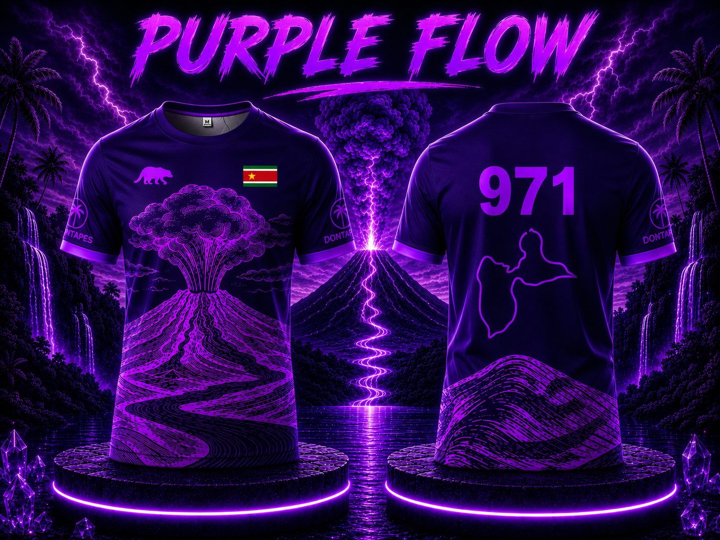 Maillot 971 – Guadeloupe 🇬🇵