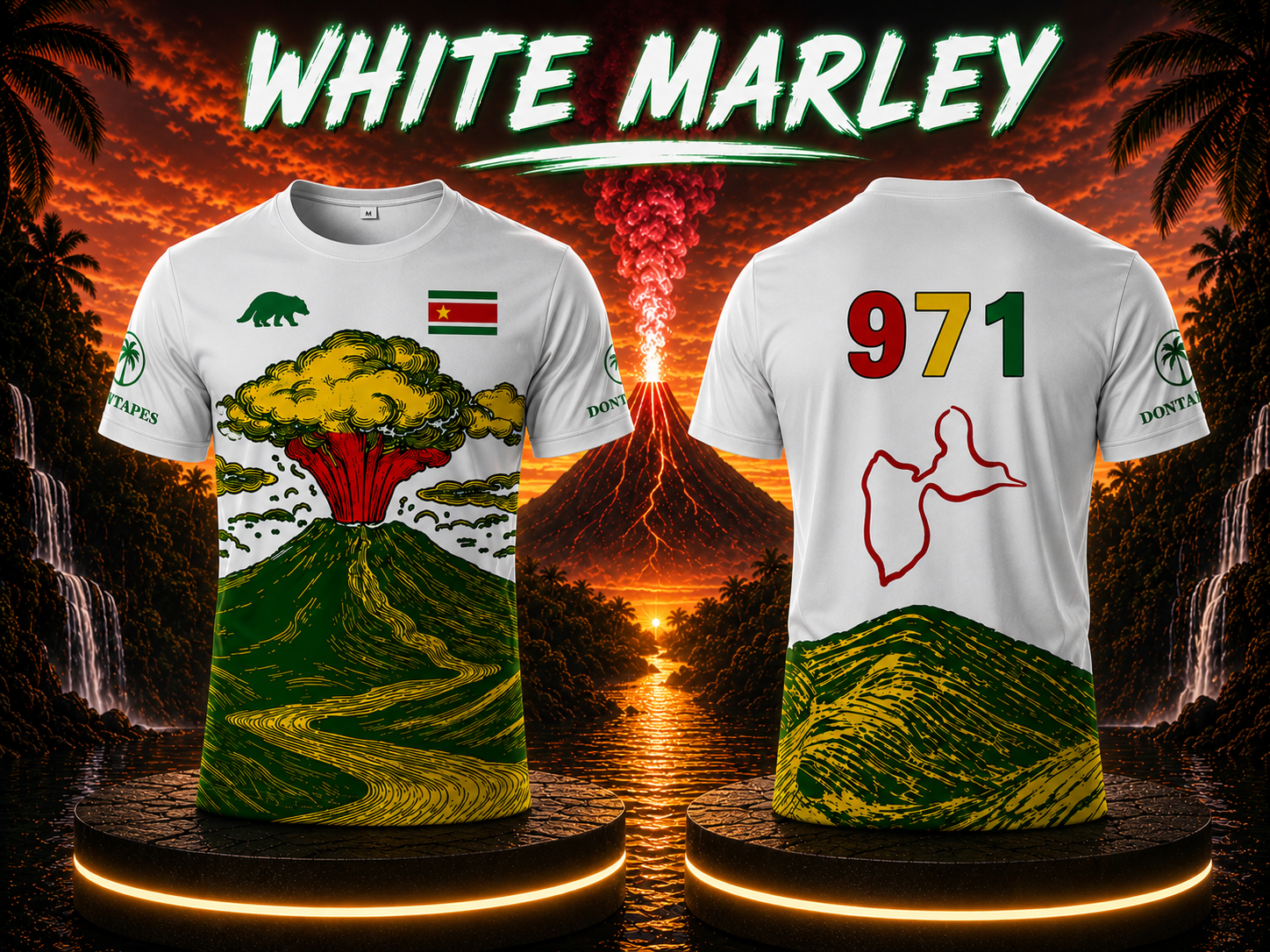 Maillot 971 – Guadeloupe 🇬🇵