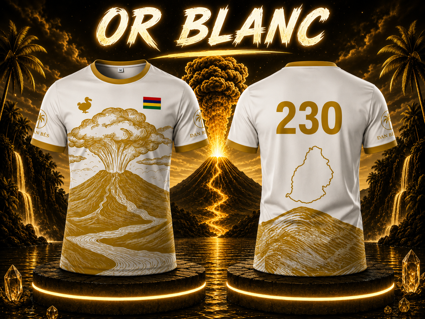 Maillot 230 – Île Maurice 🇲🇺