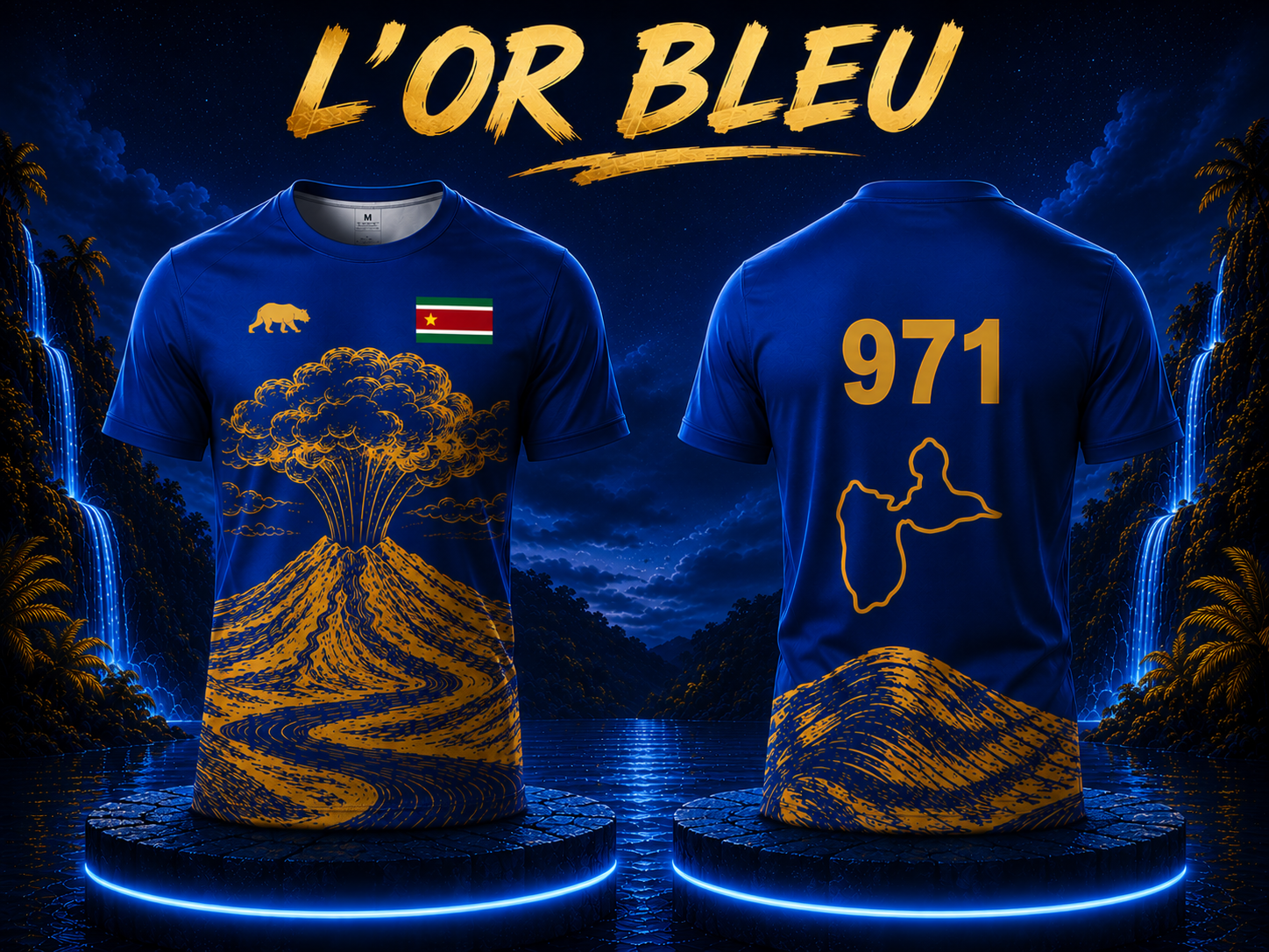 Maillot 971 – Guadeloupe 🇬🇵